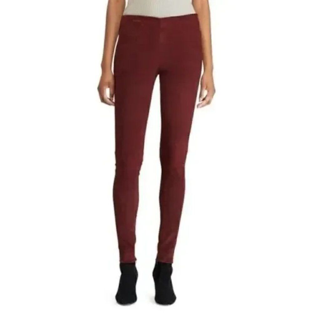NWT - Polo by Ralph Lauren Suede Leather Skinny Leggings Pants